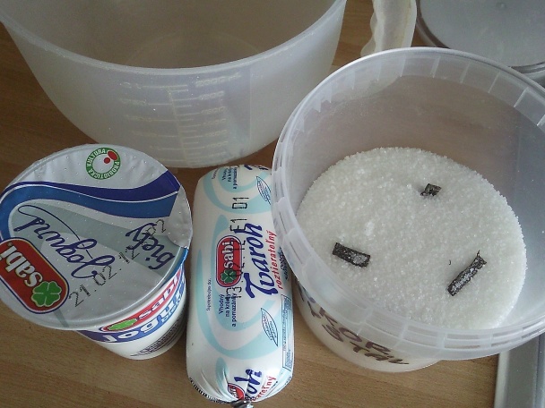 Vafle s jogurtovo - tvarohovou plnkou - obrázok 1