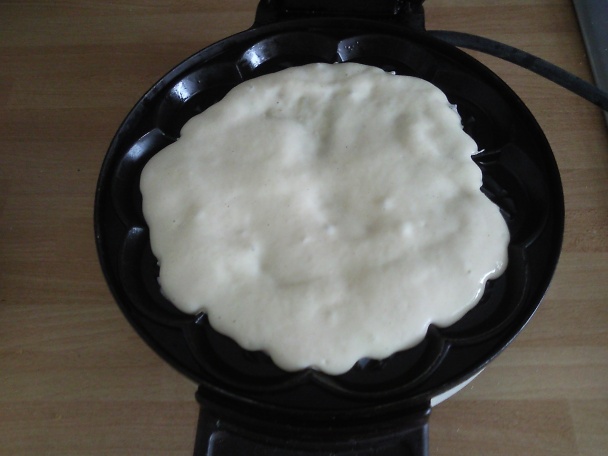 Vafle s jogurtovo - tvarohovou plnkou - obrázok 9