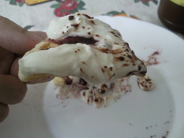 Vafle s jogurtovo - tvarohovou plnkou - obrázok 14