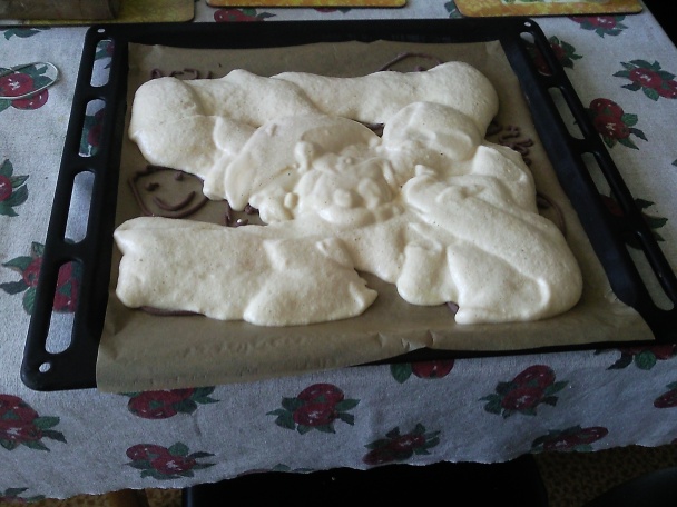 Piškótová roláda nadstavovaná - obrázok 5