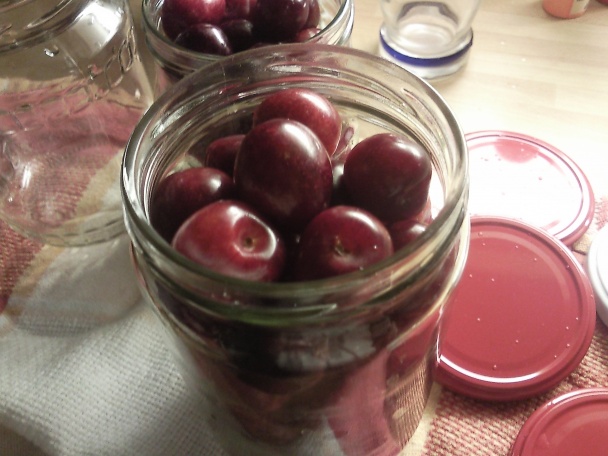 Zavárané kompótové ovocie so soľou, nie cukrom - obrázok 1