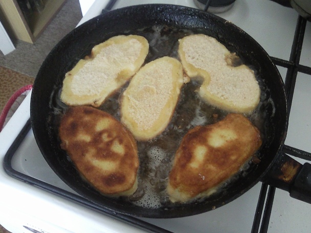 Vyprážaný patizón a žltá fazuľka struková - obrázok 3