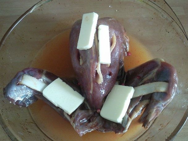 Bažantie mäso pečené - obrázok 2