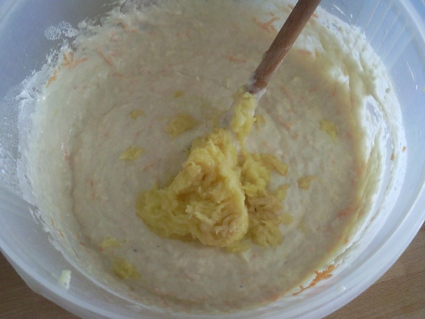 Zeleninové halušky tentokrát s tvarohom - obrázok 1