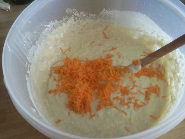 Zeleninové halušky tentokrát s tvarohom - obrázok 2