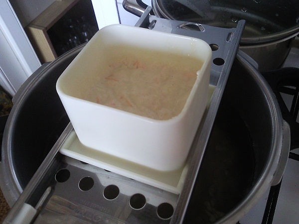 Zeleninové halušky tentokrát s tvarohom - obrázok 3