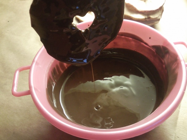 Sušené jablká v čokoláde (fotorecept) - obrázok 3