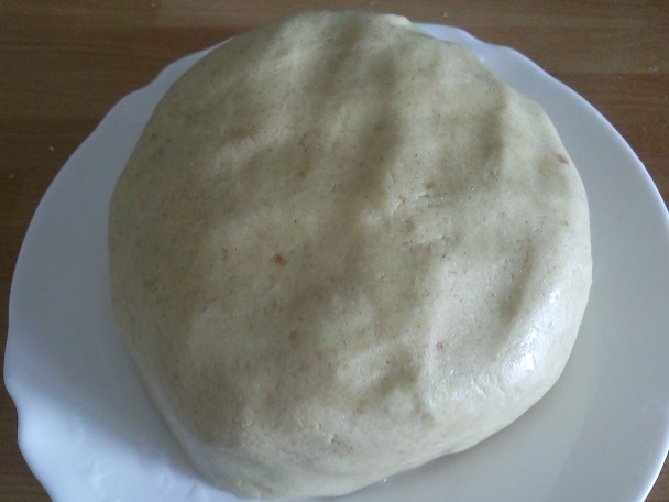 Koláč jablkovo-rebarborový s tvarohom (fotorecept) - obrázok 1