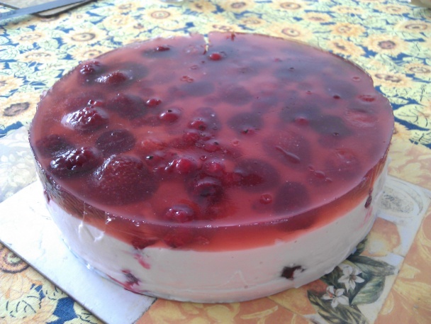 Tvarohová letná torta (fotorecept) - obrázok 8