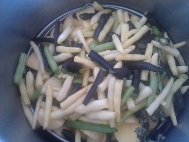 Parené zemiaky s fazuľkovými strukmi (fotorecept) - obrázok 3