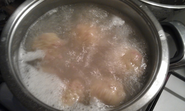 Revúcke guľky s údeným mäsom aj zapečené (fotorecept) - obrázok 5