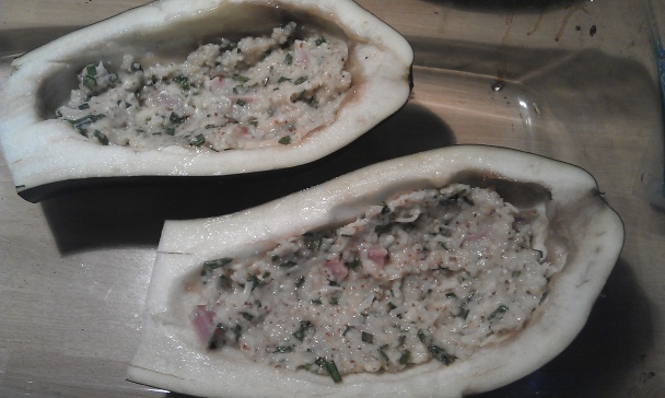 Zapečený baklažán s kuskusom - obrázok 2