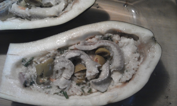 Zapečený baklažán s kuskusom - obrázok 3