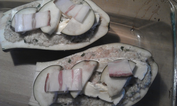 Zapečený baklažán s kuskusom - obrázok 4