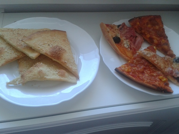 Pizza-chrumkavé trojuholníčky (fotorecept) - obrázok 3