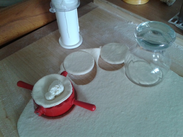 Slané tvarohové pirohy (fotorecept) - obrázok 1