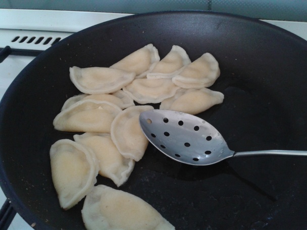 Slané tvarohové pirohy (fotorecept) - obrázok 3