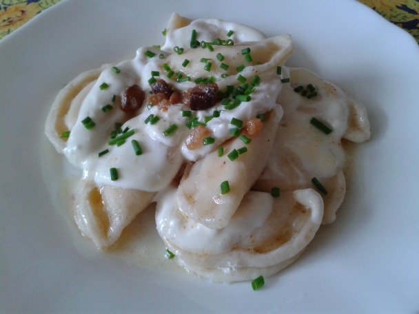 Slané tvarohové pirohy (fotorecept) - obrázok 4