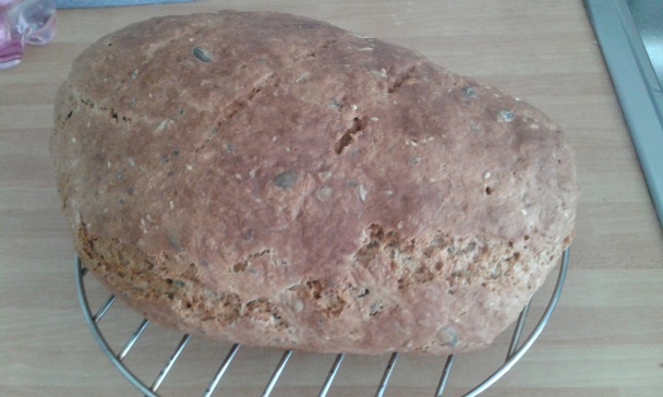 Sódový chlieb špaldovo-ražno-kukuričný (fotorecept) - obrázok 7