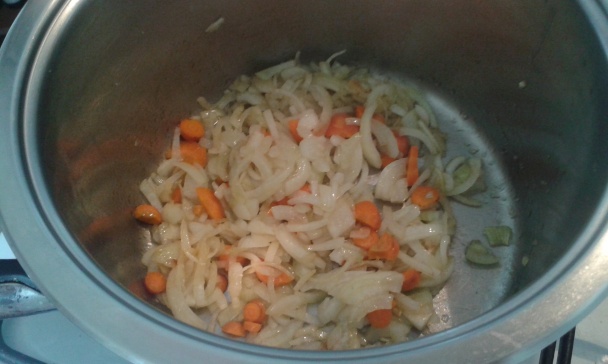 Tekvicová kyslá polievka s klobásou (fotorecept) - obrázok 1