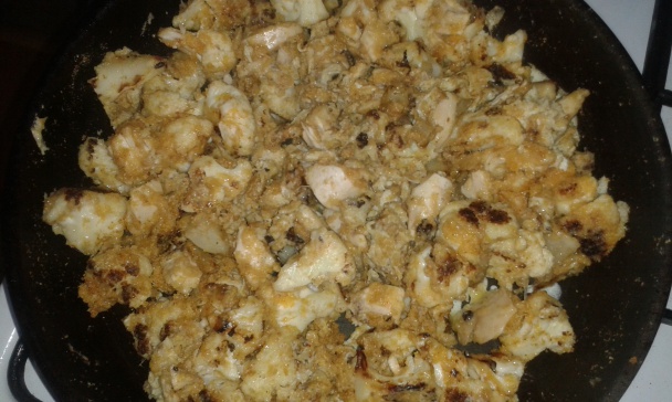 Karfiol opekaný na panvici (fotorecept) - obrázok 4