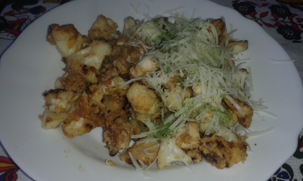 Karfiol opekaný na panvici (fotorecept) - obrázok 6