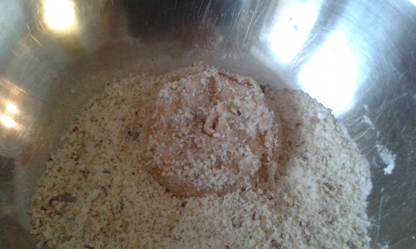 Vyprážané jablká v palacinkovom ceste (fotorecept) - obrázok 5
