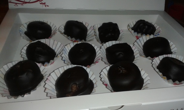 Banánovo-orechové oválky v čokoláde (fotorecept) - obrázok 3