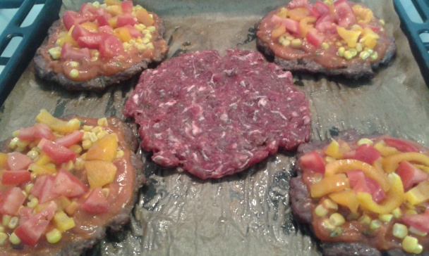 Pečená obložená hovädzia placka (fotorecept) - obrázok 4