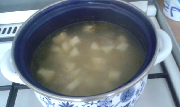 Zemiaková polievka s vajíčkom a pohánkou (fotorecept) - obrázok 1