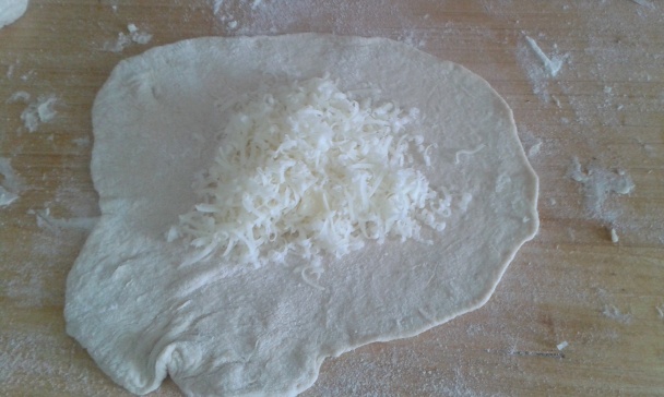 Nekysnutý langoš plnený syrom (fotorecept) - obrázok 3