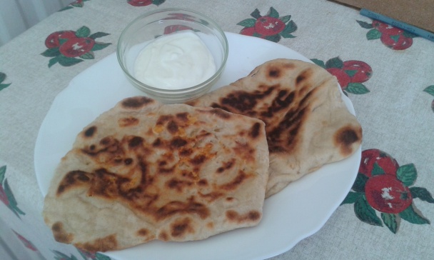 Nekysnutý langoš plnený syrom (fotorecept) - obrázok 7