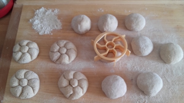 Kváskové žemle - kaiserky (fotorecept) - obrázok 6