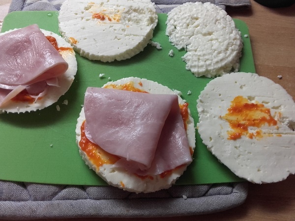 Opečený plnený syr (fotorecept) - obrázok 1