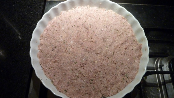 Kibbeh alebo fašírka plnená fašírkou - obrázok 1