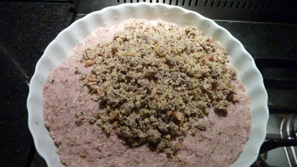 Kibbeh alebo fašírka plnená fašírkou - obrázok 2