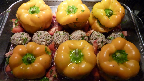 Pečená plnená paprika  - moderná verzia  - obrázok 3