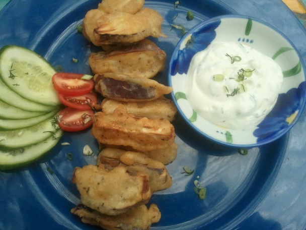 Grécke baklažánové hranolky - obrázok 4