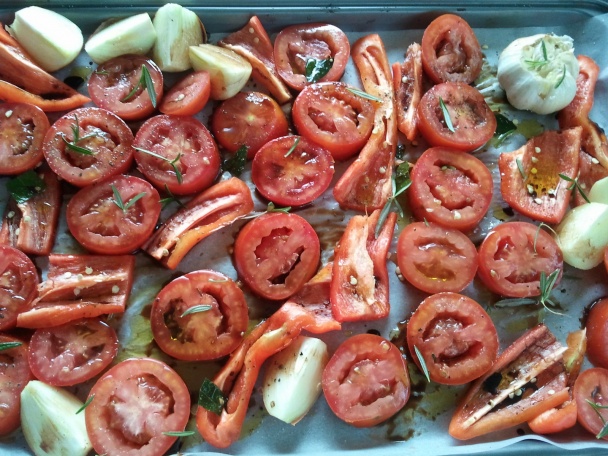 Pečená paradajková polievka - obrázok 1