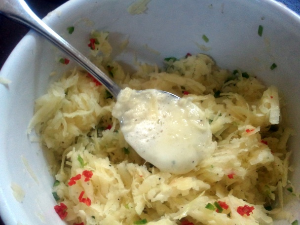 Kórejské zemiakové placky 감자전  - obrázok 3