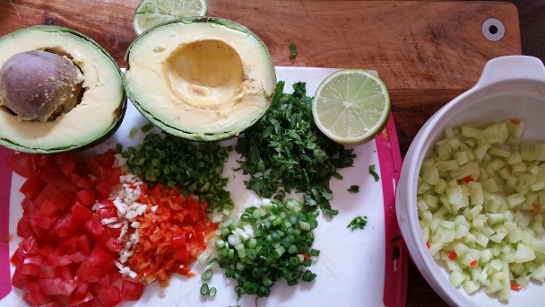 Avokádový šalát (fotorecept) - obrázok 1