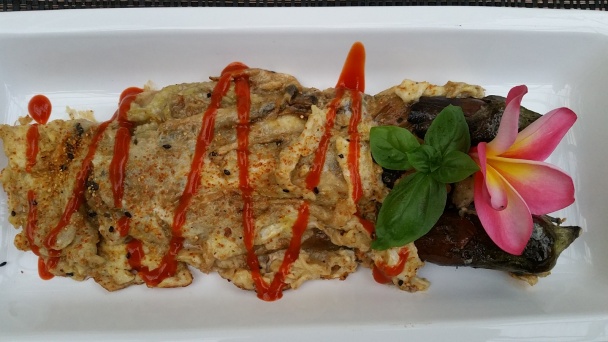 Baklažánová omeleta - tortang talong (fotorecept) - obrázok 3