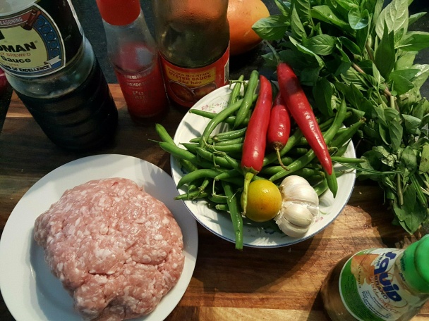 Thajská klasika Pad Kra Pao (fotorecept) - obrázok 1