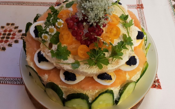 Slovenská Smörgåstårta (fotorecept) - obrázok 4