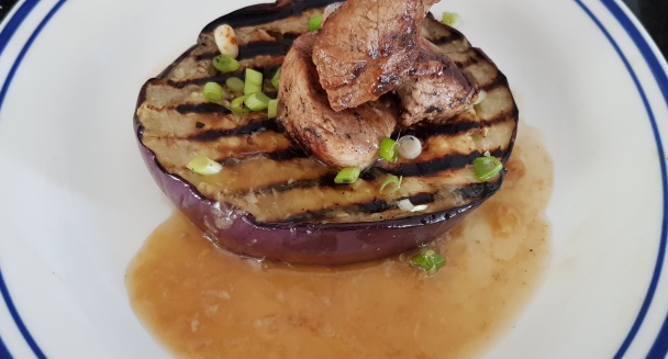 Baklažán s cesnakovo-zázvorovou omáčkou - obrázok 3