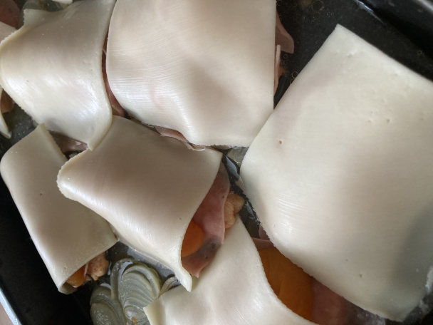 Kuracie mäso s broskyňou a so syrom (fotorecept) - obrázok 4