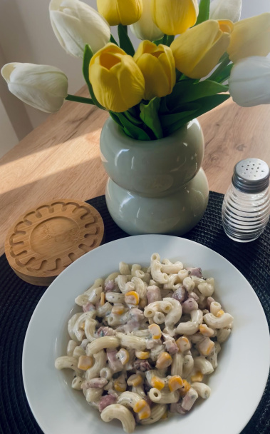 Niva cestoviny so slaninkou a s kukuricou - obrázok 4