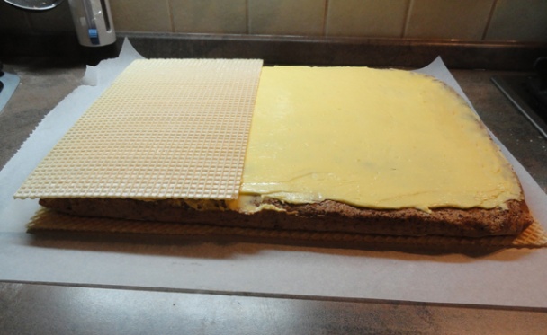 Žĺtkovo - čokoládové rezy v oblátke (fotorecept) - obrázok 7