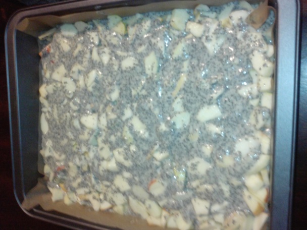 Makovo-jablkový koláč - obrázok 3