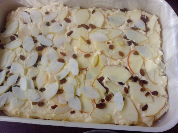 Tvarohovo-jablková žemľovka (fotorecept) - obrázok 4